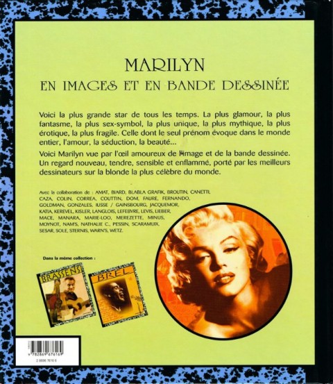 Verso de l'album Marilyn