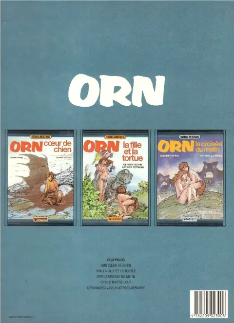Verso de l'album Orn Tome 2 La fille et la tortue