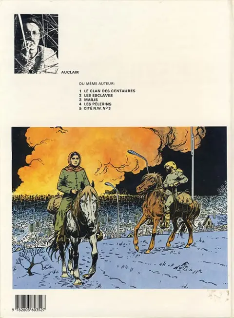 Verso de l'album Simon du Fleuve Tome 5 Cité N.W.N°3