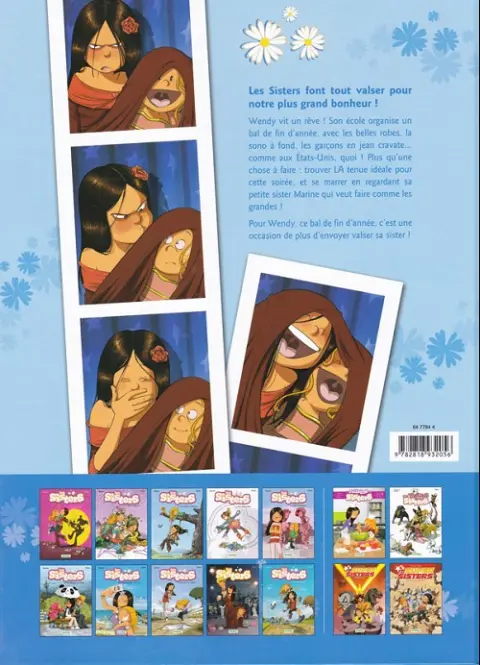 Verso de l'album Les Sisters Tome 9 Toujours dans les pattes !