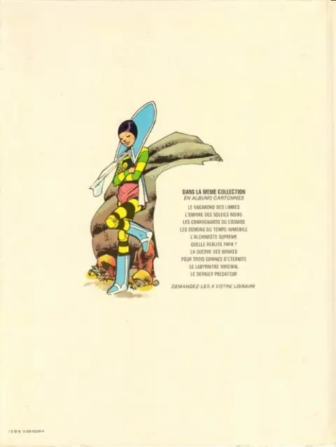 Verso de l'album Le Vagabond des Limbes Tome 9 Le labyrinthe virginal