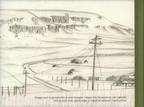 Verso de l'album South african road trip