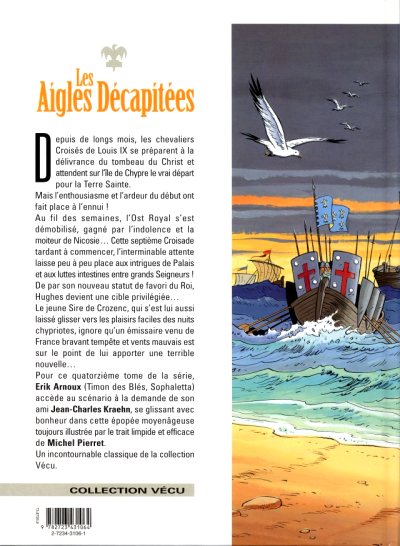 Verso de l'album Les Aigles décapitées Tome 14 Les hommes de fer