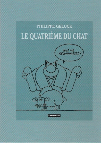 Verso de l'album Le Chat La Vengeance du Chat / Le Quatrième du Chat