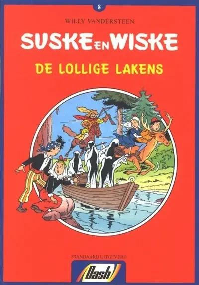 Verso de l'album Bob et Bobette (Publicitaire) Les fantômes musiciens
