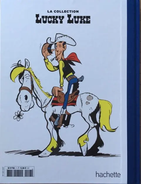 Verso de l'album Lucky Luke La collection Tome 7 Le pied-tendre