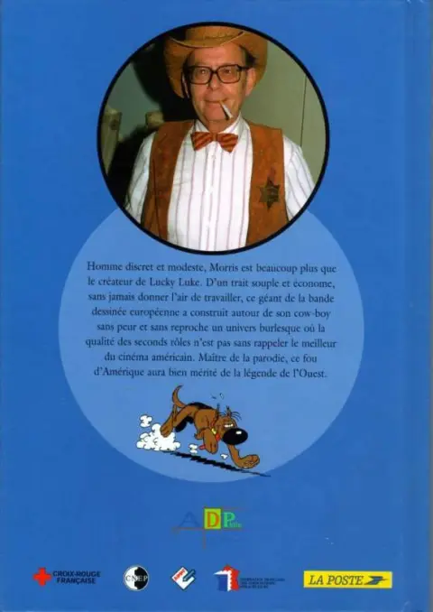 Verso de l'album Morris - Envois express