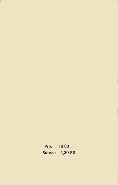Verso de l'album Nova Album N° 15