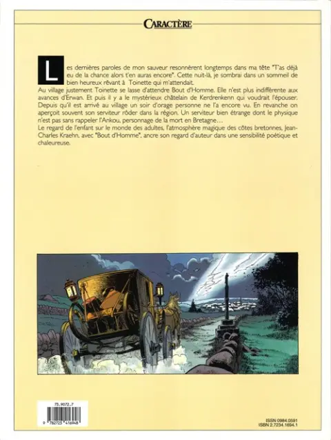 Verso de l'album Bout d'homme Tome 4 Karriguel an ankou