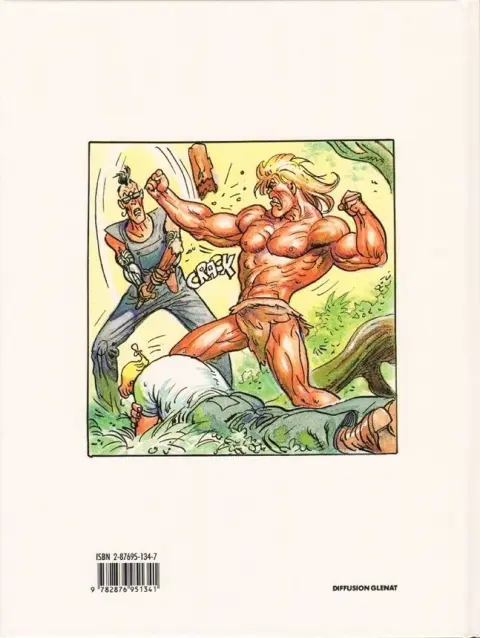 Verso de l'album Burton & Cyb Tome 3 Gangsters galactiques