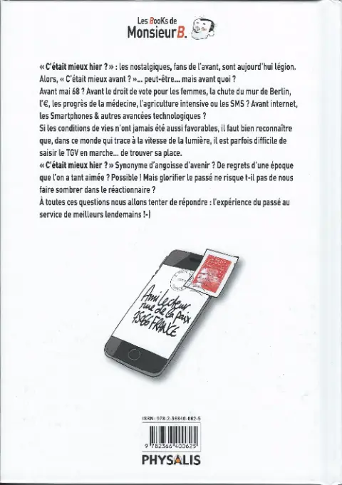 Verso de l'album C'était mieux hier ?