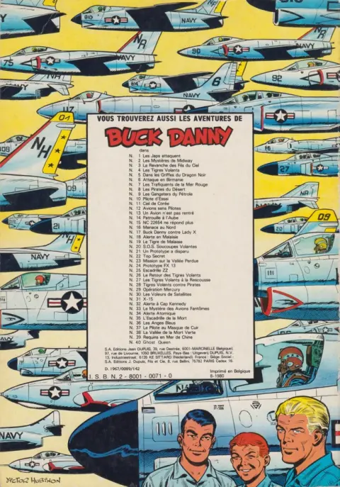 Verso de l'album Buck Danny Tome 34 Alerte atomique