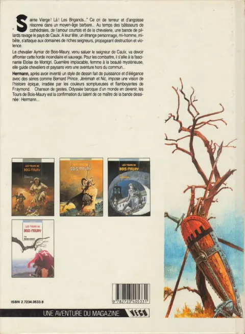 Verso de l'album Les Tours de Bois-Maury Tome 2 Eloïse de Montgri
