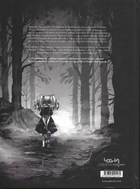 Verso de l'album Grimoire Noir