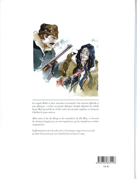 Verso de l'album Le Chemin du couchant Tome 2 Marqué par le diable