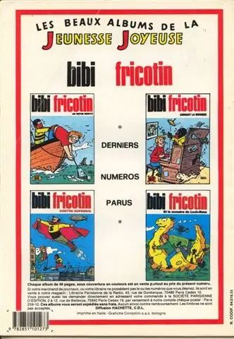 Verso de l'album Les Pieds Nickelés Tome 75 Les Pieds Nickelés percepteurs