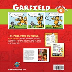 Verso de l'album Garfield Poids lourd 6