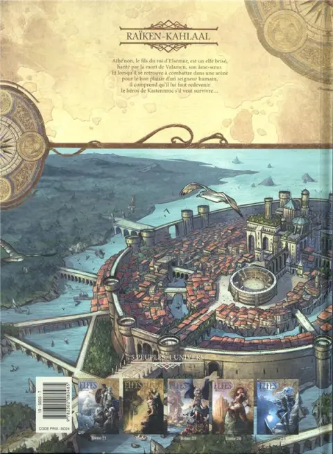 Verso de l'album Elfes Tome 26 Raïken-Kahlaal