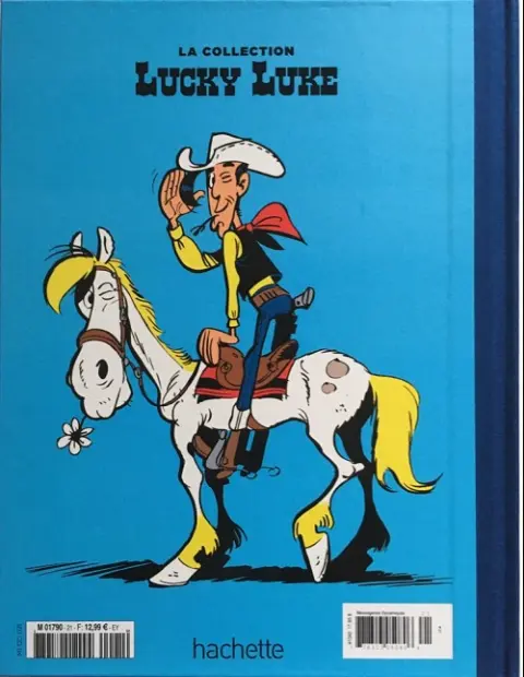 Verso de l'album Lucky Luke La collection Tome 21 Rodéo