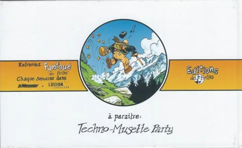 Verso de l'album Les aventures de Fanfoué des Pnottas Tome 1 Gentiane et P'tites Pépées...