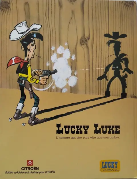 Verso de l'album Lucky Luke Tome 32 La diligence