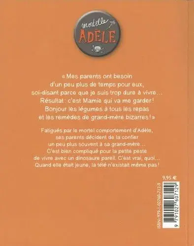 Verso de l'album Mortelle Adèle Tome 16 Jurassic Mamie