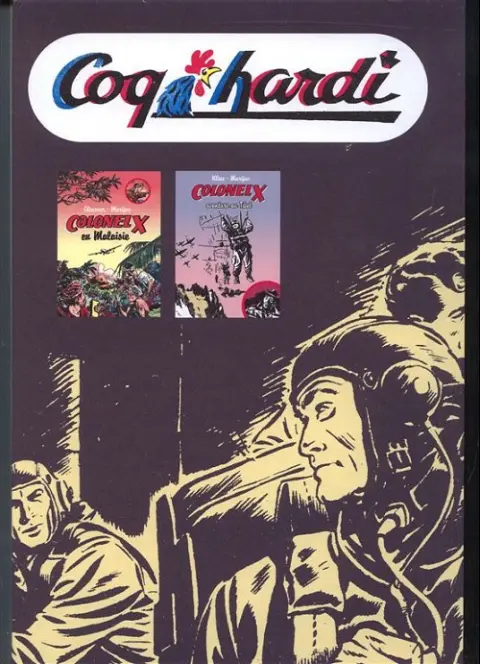 Verso de l'album Colonel X Colonel X aventure au Tibet