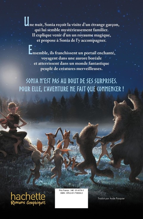 Verso de l'album Les lumières du grand nord 1 La vallée des trolls