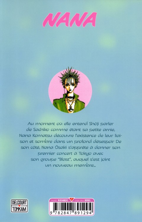 Verso de l'album Nana 4