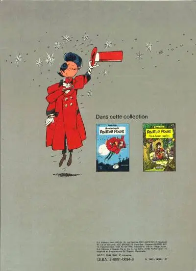 Verso de l'album Docteur Poche Tome 3 Karabouilla
