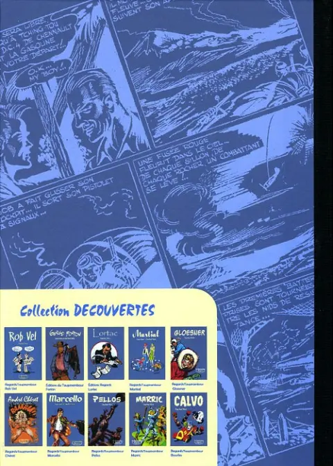 Verso de l'album Découvertes Bourlès