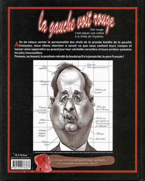 Verso de l'album La Gauche voit rouge