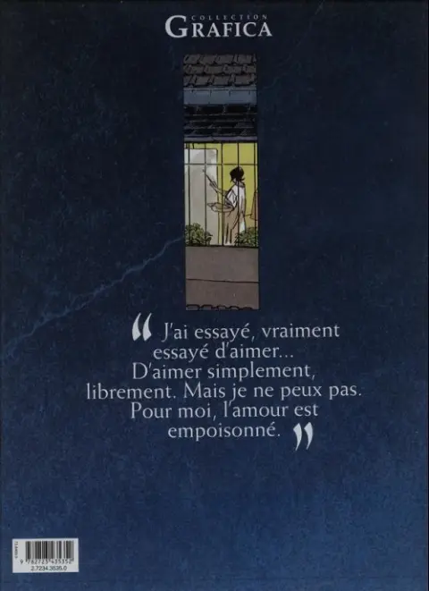 Verso de l'album Gregor Kyralina Tome 1 Amour empoisonné