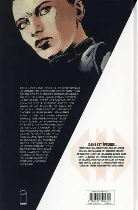 Verso de l'album Lazarus Tome 2 Ascension