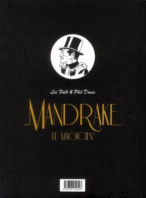 Verso de l'album Mandrake le magicien Volume 2 1953 à 1957