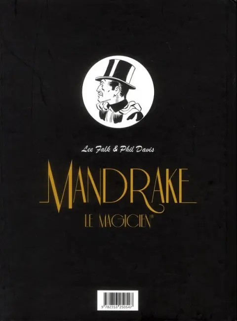 Verso de l'album Mandrake le magicien Volume 2 1953 à 1957