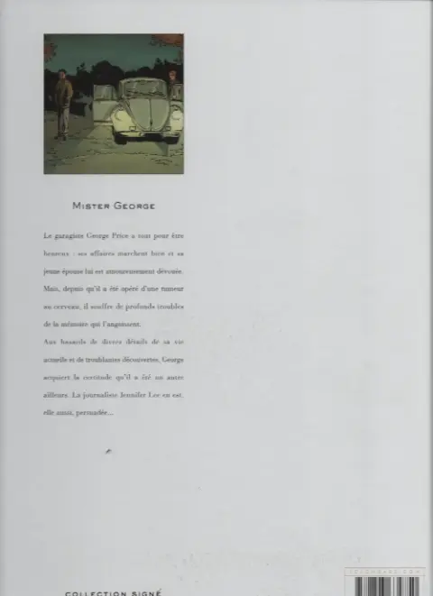 Verso de l'album Mister George