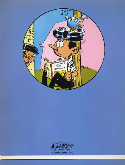 Verso de l'album Modeste et Pompon Tome 5 Les mésaventures de Modeste et Pompon