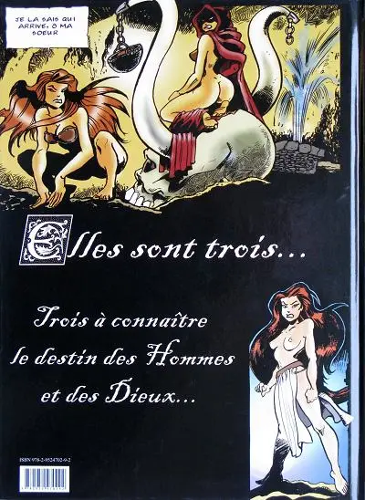 Verso de l'album Walkyries Nornes