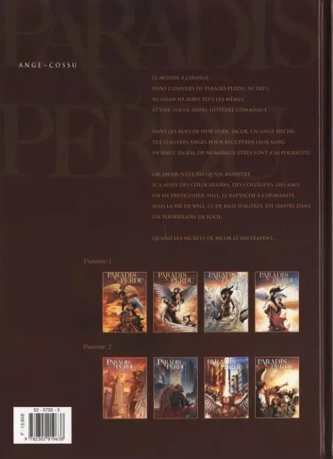 Verso de l'album Paradis perdu - Psaume 2 4 Fins