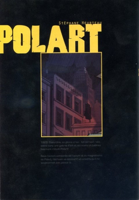 Verso de l'album Polart