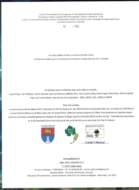 Autre de l'album Gergovie La victoire