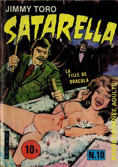 Couverture de l'album Satarella Tome 10 La fille de Dracula