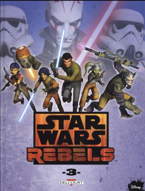 Couverture de l'album Star Wars - Rebels Tome 3