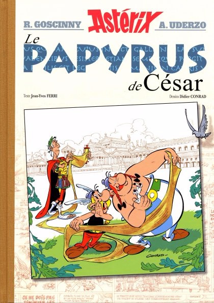 Couverture de l'album Astérix Tome 36 Le Papyrus de César