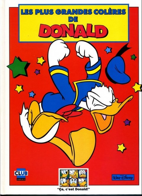 Couverture de l'album Walt Disney Les Plus Grandes Colères de Donald