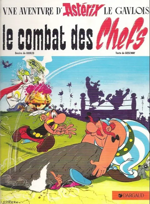 Couverture de l'album Astérix Tome 7 Le combat des chefs