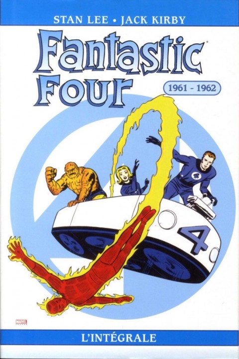 Couverture de l'album Fantastic Four - L'intégrale Tome 1 1961-1962