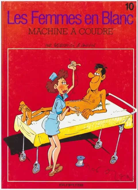 Couverture de l'album Les Femmes en Blanc Tome 10 Machine à coudre