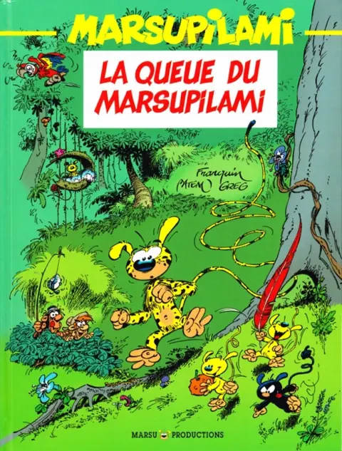 Couverture de l'album Marsupilami Tome 1 La queue du marsupilami
